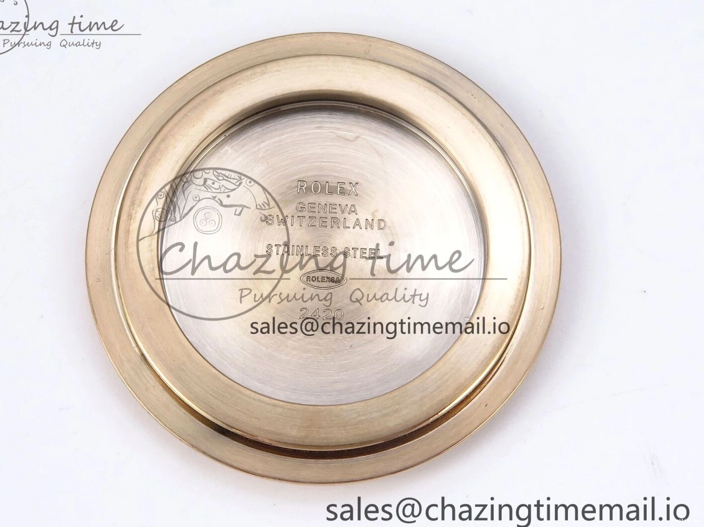 0104 Sky-Dweller 336235 RG ZF 1:1 Best Edition Gray Dial on Oysterflex Strap A23J (Gain Weight) SportInspired 908